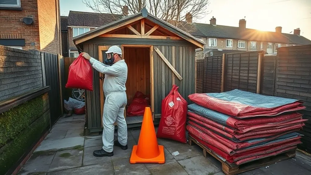 Garage & Shed Roof Removal in Palmers Green — HSE-licensed specialists