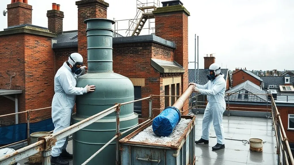 Water Tank & Flue Removal in Palmers Green — HSE-licensed specialists